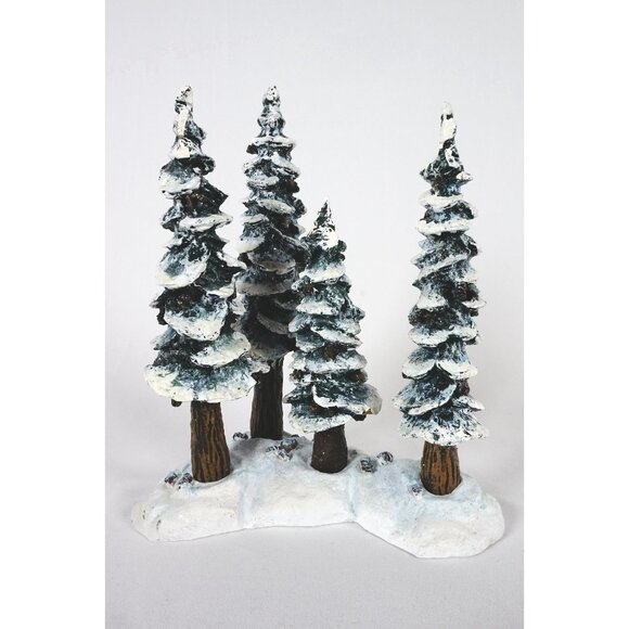 Department 56 Village Pole Pine Forest North Pole Village #55280 Original Box - Picture 1 of 6